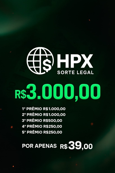 Prêmio de R$3.000,00 no PIX! São somente 100 números. 